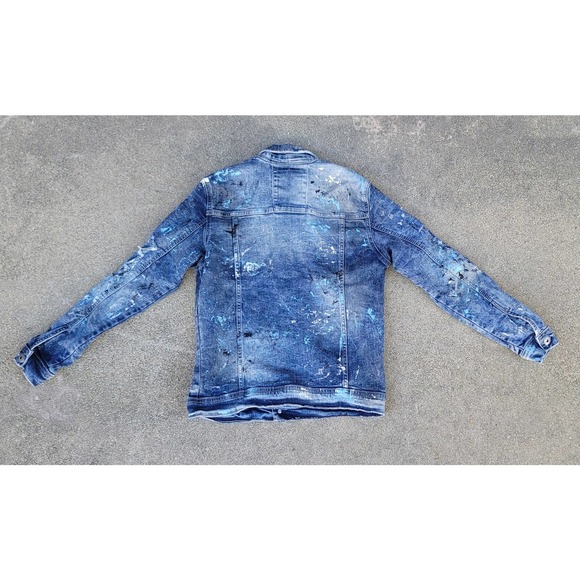 Jordan Craig Distressed Kids Denim Jacket - Picture 4 of 8